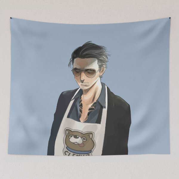 Item preview, The Way of the Househusband Tatsu Half Body #1 designed and sold by thePeachPit.