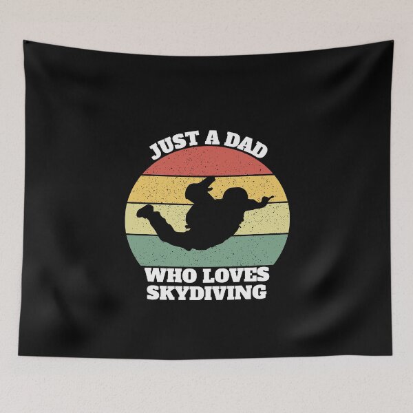 Item preview, Skydive Skydiving Parachuting Parachute Dad designed and sold by Salvadax.