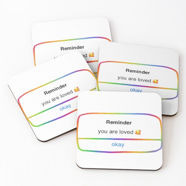 Item preview, Phone reminder: you are loved  designed and sold by ReadyRichell.