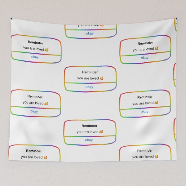 Item preview, Phone reminder: you are loved  designed and sold by ReadyRichell.