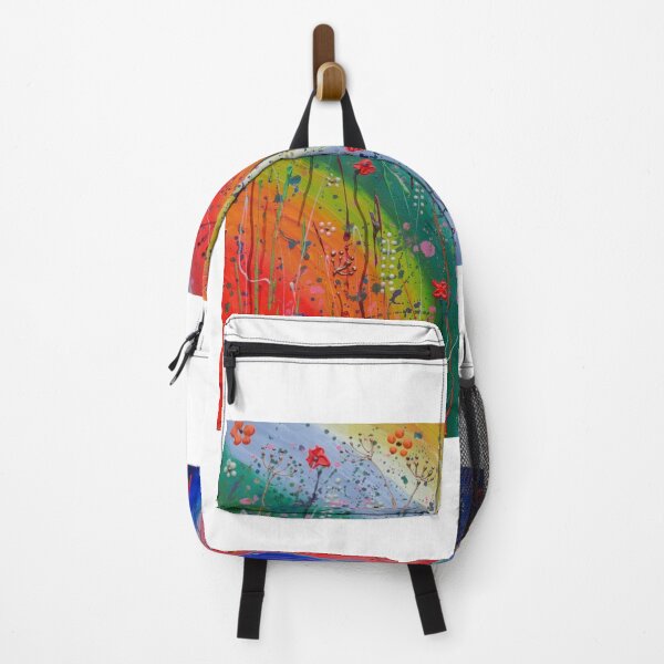 Item preview, Flowers reaching towards the Rainbow Sky designed and sold by Casimirasart.