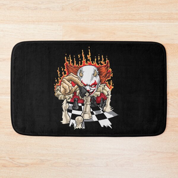 Item preview, Fiery Clown With Chessboard - Chess designed and sold by anziehend.