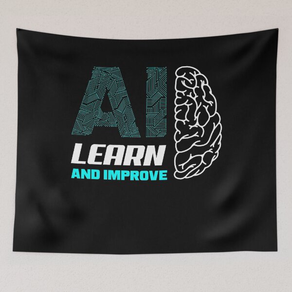 Item preview, Artificial Intelligence Learn and Improve Machine Learning designed and sold by ShopTheStyle.