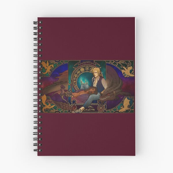 Item preview, Fanart: Wrathion & Anduin in Art Nouveau style - Dragons designed and sold by AlexaelArtworks.