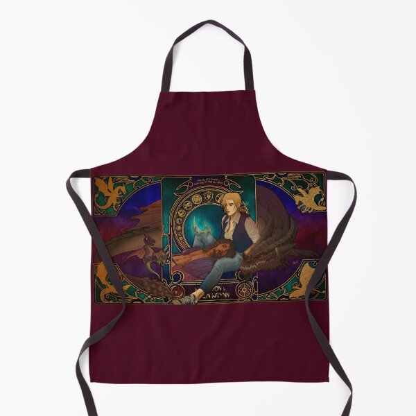 Item preview, Fanart: Wrathion & Anduin in Art Nouveau style - Dragons designed and sold by AlexaelArtworks.