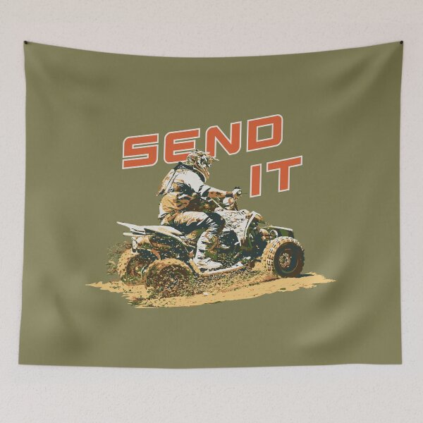 Item preview, Send it on a Quad Bike designed and sold by MultistorieDog.