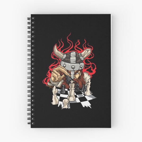 Item preview, Brave Viking With Chessboard - Chess designed and sold by anziehend.