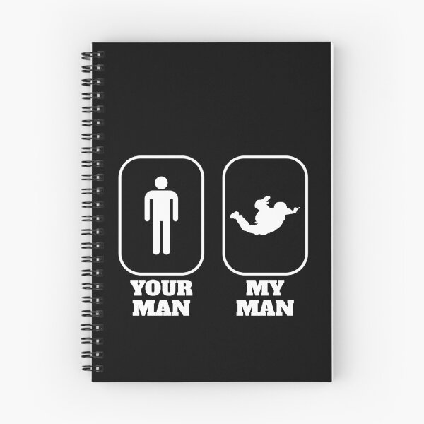 Item preview, Funny Free Falling Skydive Parachuting Boyfriend  Girlfriend designed and sold by Salvadax.