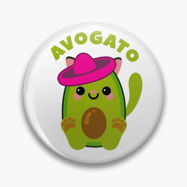 Item preview, Avogato cat, cat avocado, sombrero, cinco de mayo designed and sold by Mylittleprints.