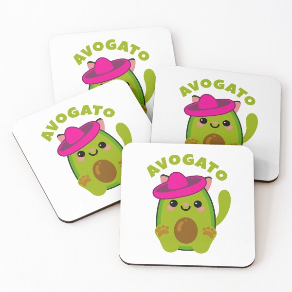 Item preview, Avogato cat, cat avocado, sombrero, cinco de mayo designed and sold by Mylittleprints.