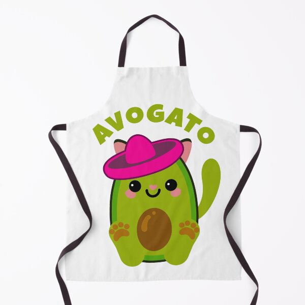Item preview, Avogato cat, cat avocado, sombrero, cinco de mayo designed and sold by Mylittleprints.