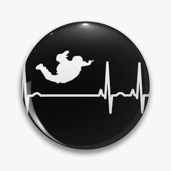 Item preview, Skydive Skydiving Parachuting Parachute EKG designed and sold by Salvadax.