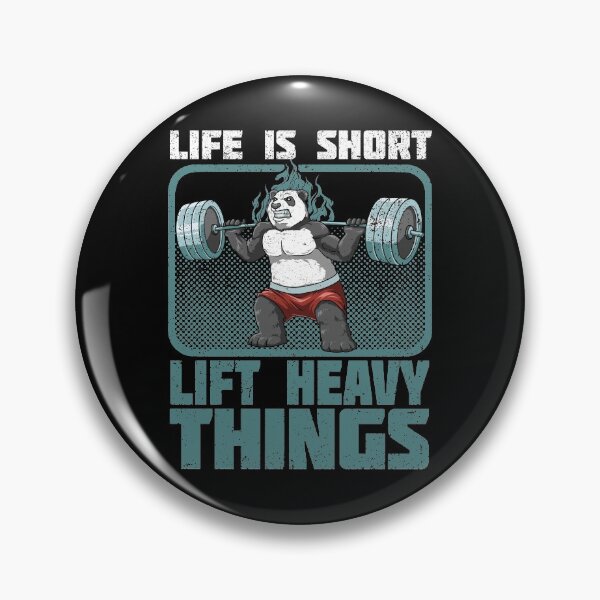 Item preview, Panda Bodybuilding Workout Lift Heavy Things designed and sold by melomedia.