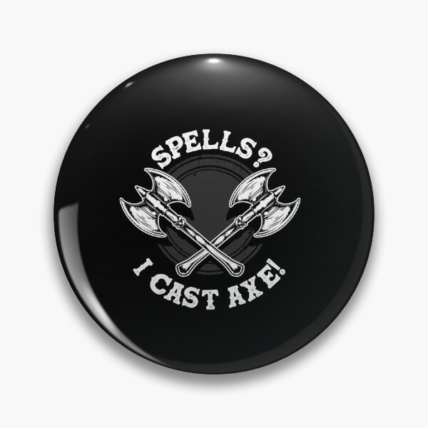 Item preview, Live Action Role Playing Funny Spells? I Cast Axe LARPER designed and sold by ShopTheStyle.