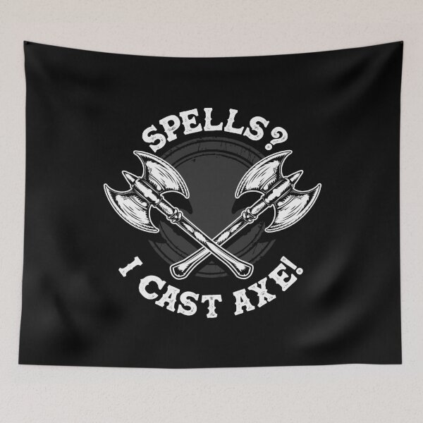 Item preview, Live Action Role Playing Funny Spells? I Cast Axe LARPER designed and sold by ShopTheStyle.
