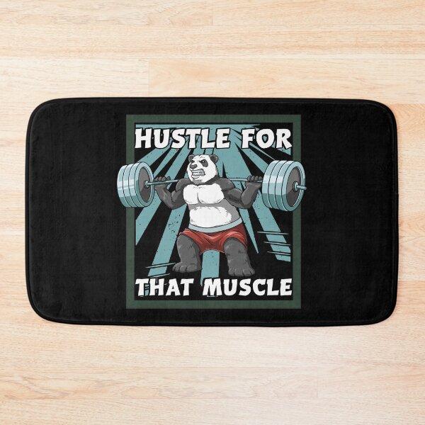 Item preview, Panda Bodybuilding Hustle For That Muscle designed and sold by melomedia.