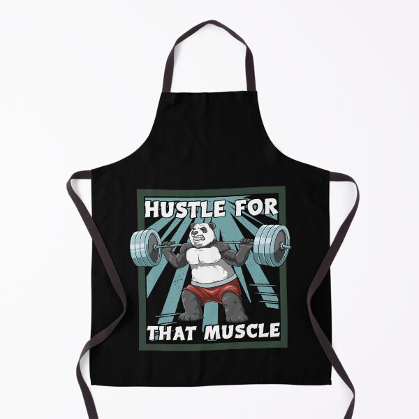 Item preview, Panda Bodybuilding Hustle For That Muscle designed and sold by melomedia.