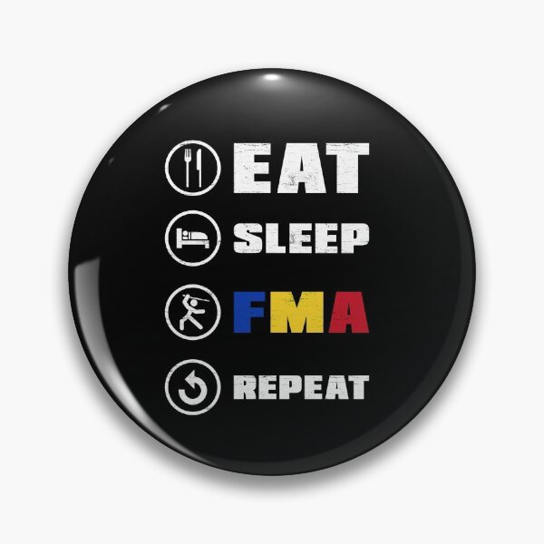 Item preview, Eskrima Kali Arnis Sparring Escrima EAT SLEEP FMA REPEAT designed and sold by ShopTheStyle.