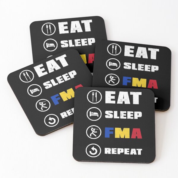 Item preview, Eskrima Kali Arnis Sparring Escrima EAT SLEEP FMA REPEAT designed and sold by ShopTheStyle.