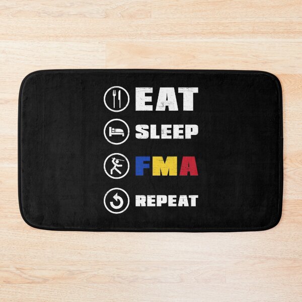 Item preview, Eskrima Kali Arnis Sparring Escrima EAT SLEEP FMA REPEAT designed and sold by ShopTheStyle.