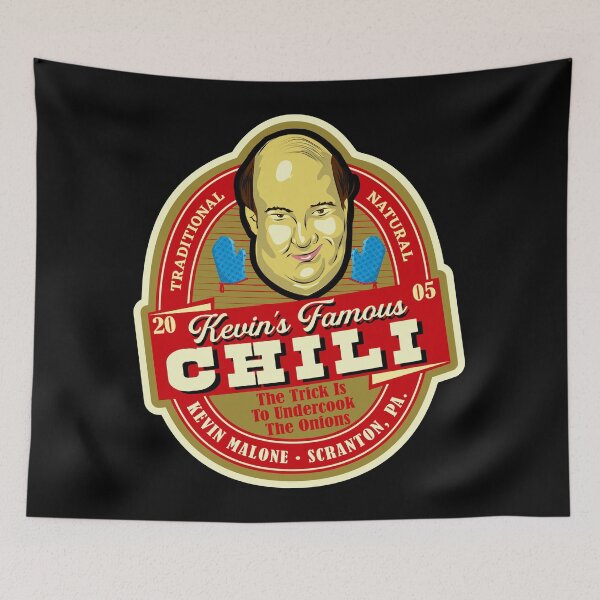 Item preview, Kevin Malone Chili Label designed and sold by Alema Art.
