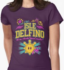 Isle Delfino Women's Fitted T-Shirt