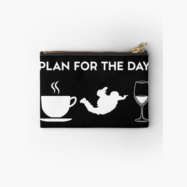 Item preview, Funny Coffee Skydive Parachuting Parachutist Wine designed and sold by Salvadax.