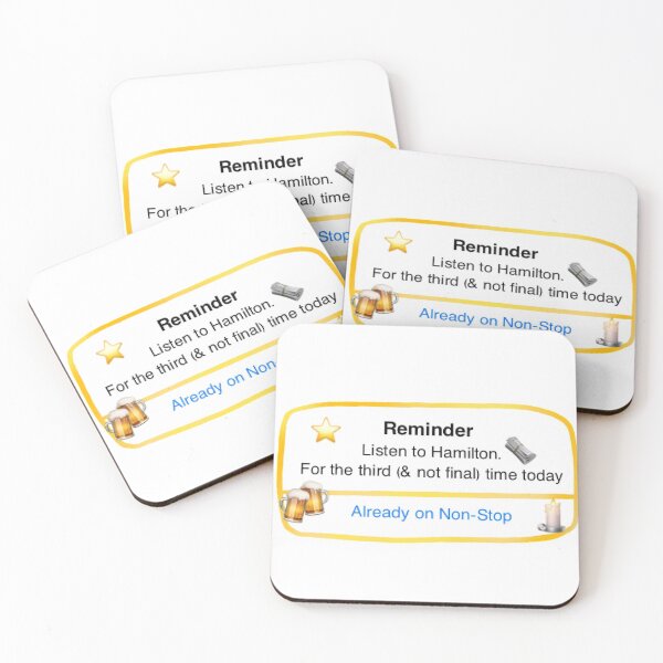 Item preview, Phone reminder: Listen to Hamilton designed and sold by ReadyRichell.