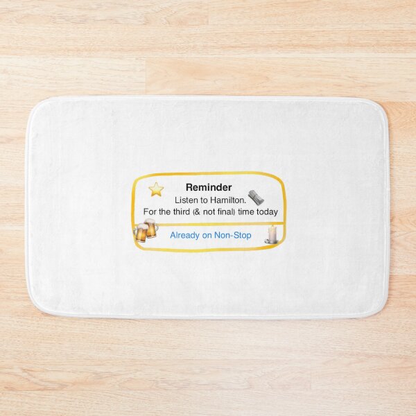 Item preview, Phone reminder: Listen to Hamilton designed and sold by ReadyRichell.