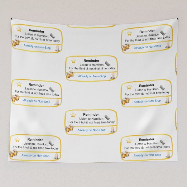 Item preview, Phone reminder: Listen to Hamilton designed and sold by ReadyRichell.