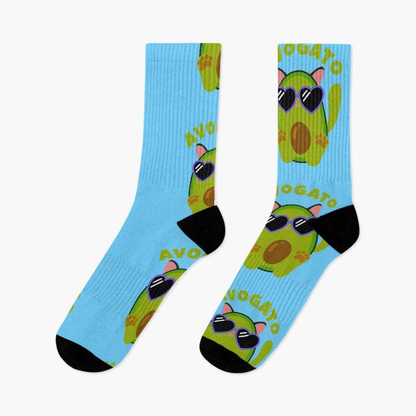 Item preview, Avogato cat, cat avocado, cinco de mayo, heart sunglasses designed and sold by Mylittleprints.