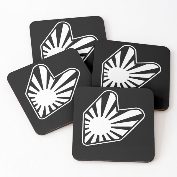 Item preview, JDM Wasabi Leaf Japan Rising Sun designed and sold by ozumdesigns.