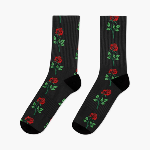 Item preview, Red Rose on Green Stem designed and sold by Little Store On Keedonwood.