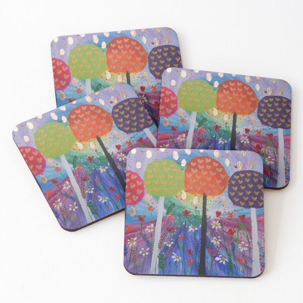 Item preview, Lollipop Trees among flowers designed and sold by Casimirasart.