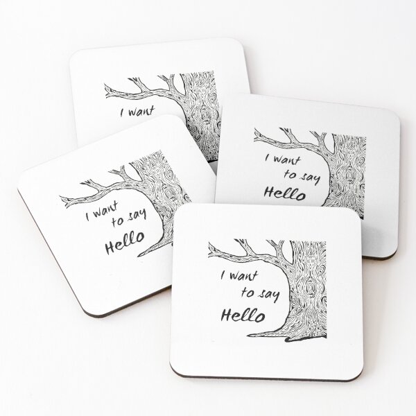 Item preview, I Want to Say Hello  designed and sold by MaMaNeZraDesign.