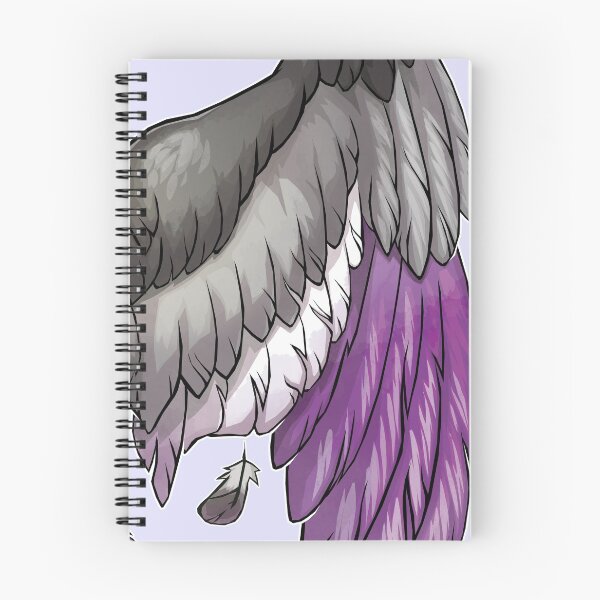 Item preview, Alas de búho de orgullo asexual designed and sold by StillWinter.