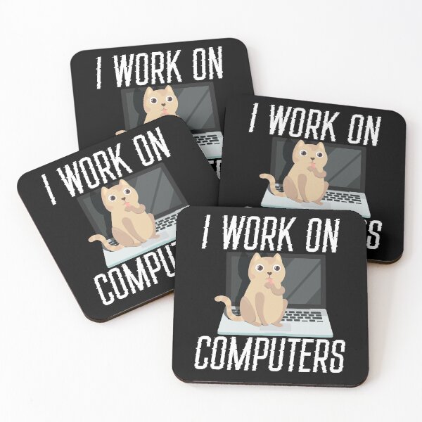 Item preview, I Work On Computers Cybersecurity Helpdesk Support designed and sold by ShopTheStyle.