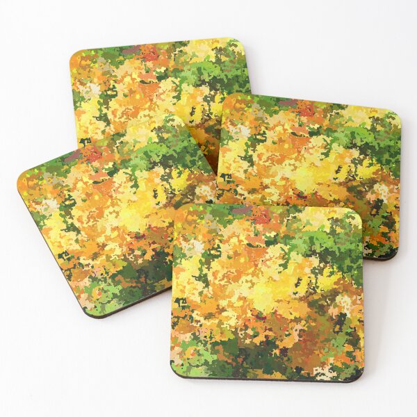 Item preview, Impressionist style picture of yellow flowers designed and sold by JRHarshman.