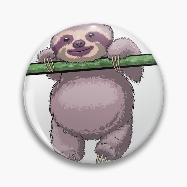 Item preview, Hang In There Sloth designed and sold by doodleeightytwo.