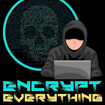 Artwork thumbnail, Cybersecurity Engineer Helpdesk Support Encrypt Everything by ShopTheStyle