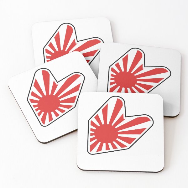 Item preview, JDM Wasabi Leaf With Japan Rising Sun designed and sold by ozumdesigns.