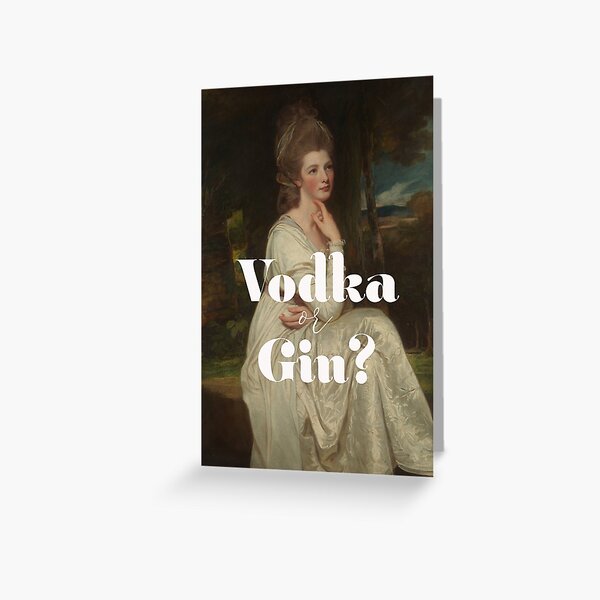 Item preview, Vodka or Gin designed and sold by OhFineArt.