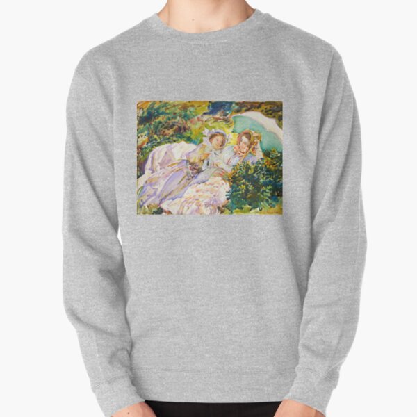 Simplon Pass: The Tease - John Singer Sargent Pullover Sweatshirt