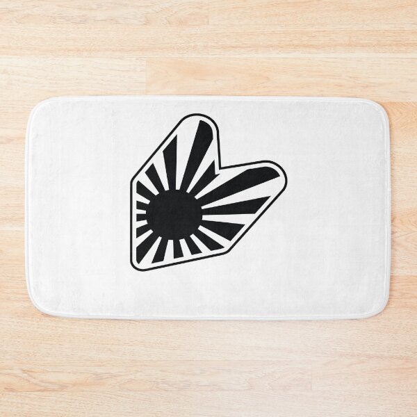 Item preview, JDM Wasabi Leaf With Japan Rising Sun designed and sold by ozumdesigns.