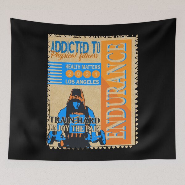 Item preview, addicted to physical fitness designed and sold by vidyaroul.