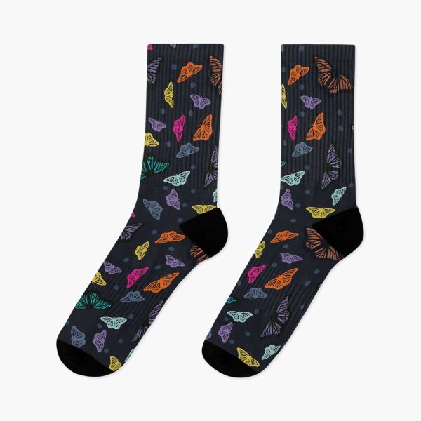 Item preview, Butterfly pattern on dark blue designed and sold by SJAPhoto.