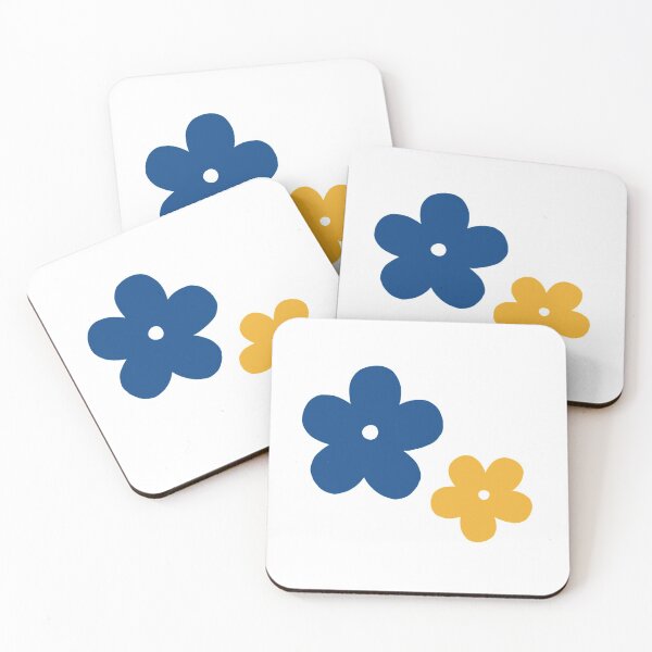 Item preview, Pittsburgh Blue and Gold Flowers designed and sold by Pfeifer Hill.