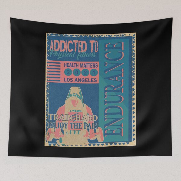 Item preview, addicted to physical fitness designed and sold by vidyaroul.