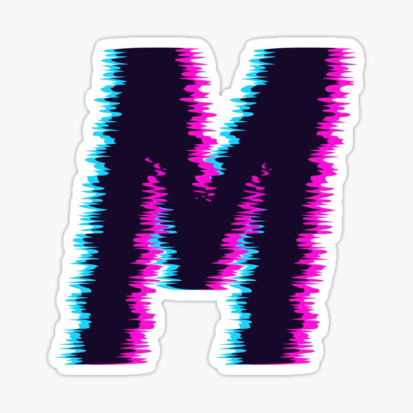 M Sticker