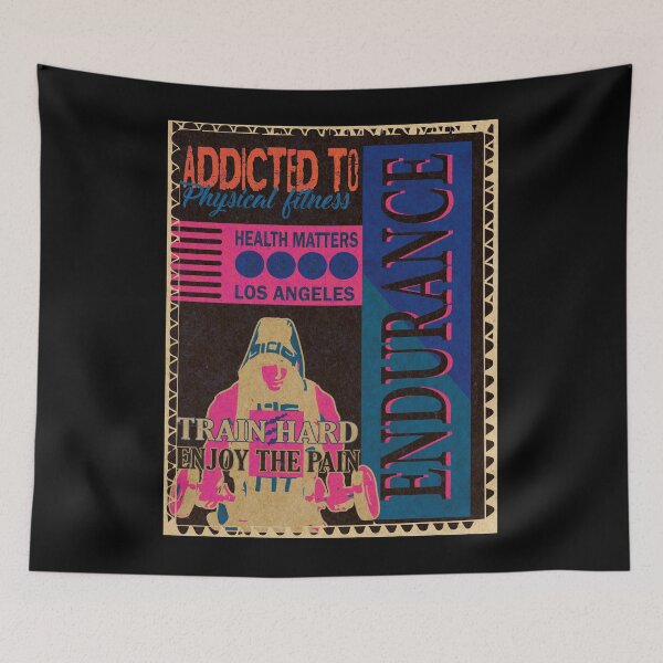 Item preview,  addicted to physical fitness designed and sold by vidyaroul.